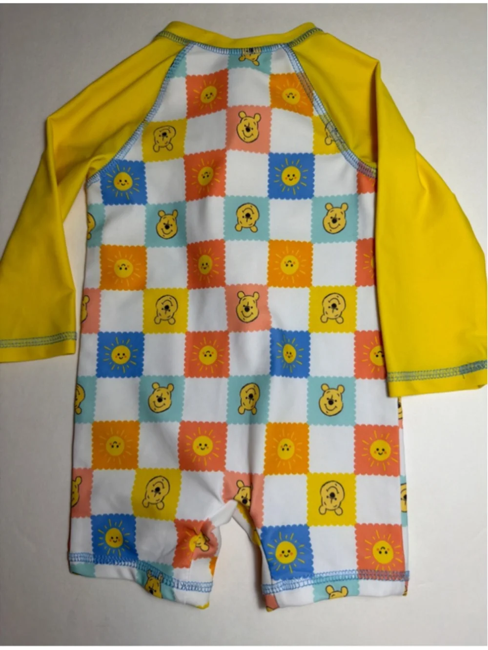 Disney Baby Winnie the Pooh Sunshine Rashguard Long Sleeve Swimsuit 12 Months